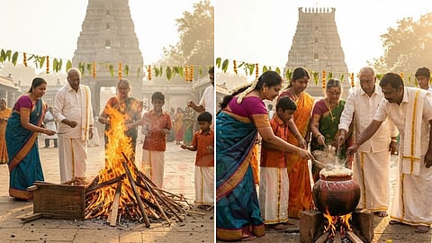 Bhogi and Pongal 