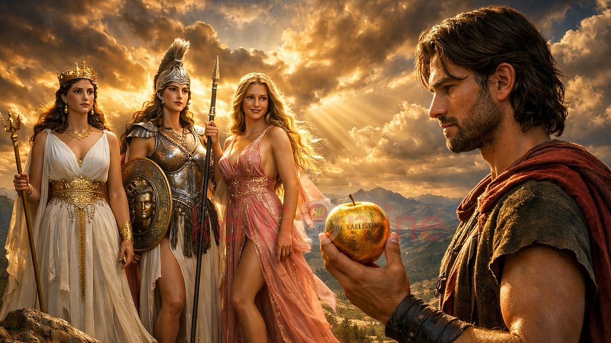 கிரேக்க நாடோடிக் கதை: உலகின் முதல் அழகுப் போட்டி! 