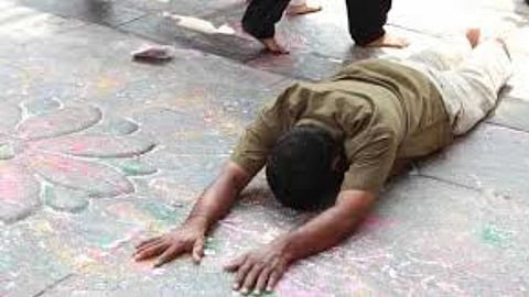 Sashtanga Namaskaram that can change one's destiny