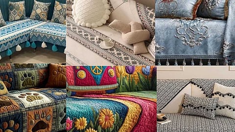 Sofa covers that transform the look of home