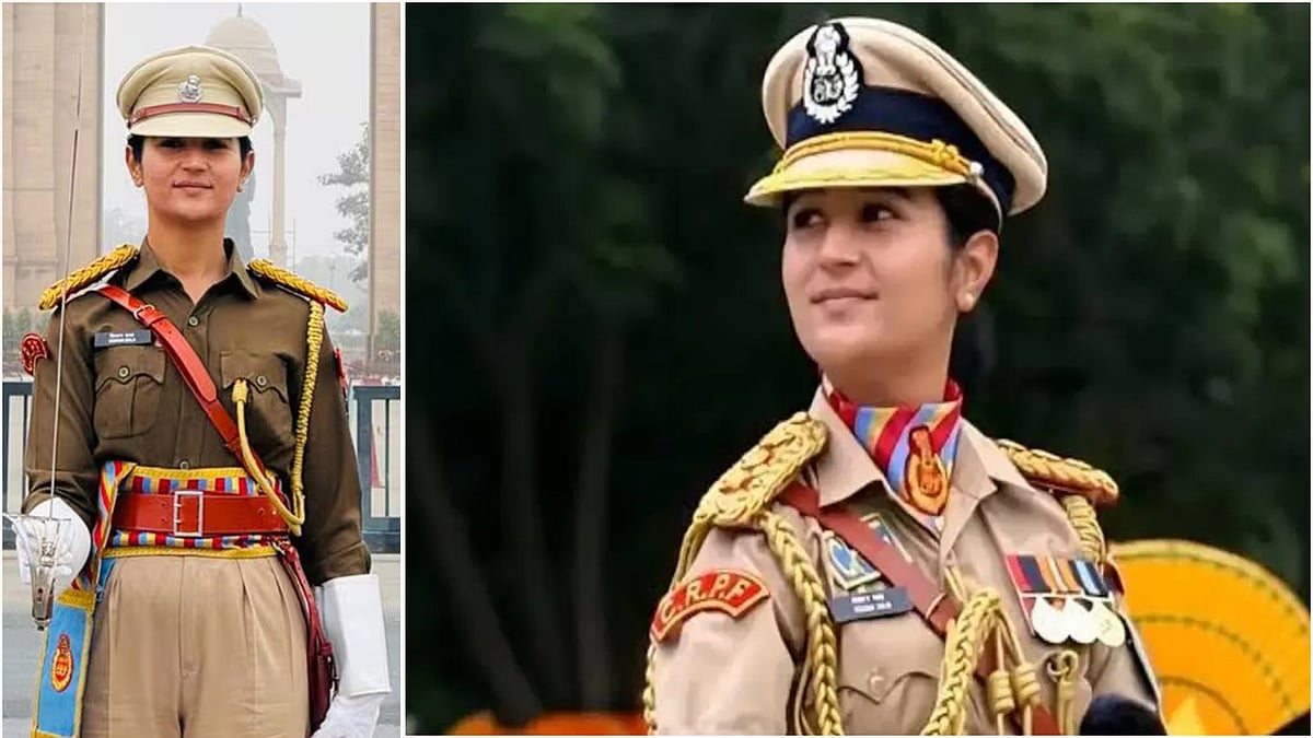 குடியரசு தினவிழா: முதல்முறையாக ஆண்கள் படைக்கு தலைமை தாங்கும் பெண் போலீஸ் அதிகாரி..!!