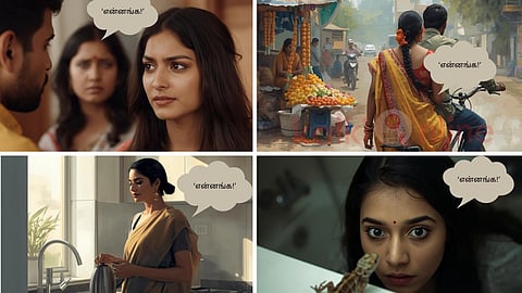 Tamil Poetry - Husband and Wife