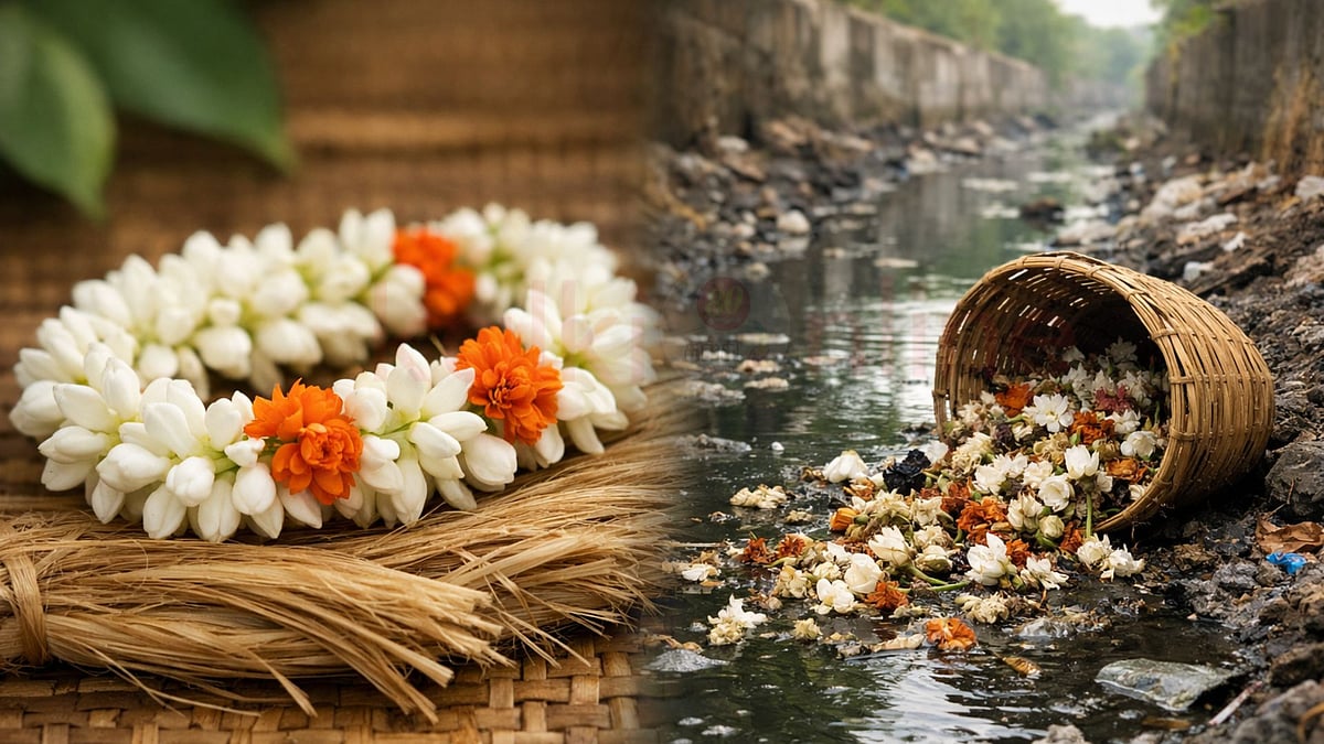 பூவோட சேர்ந்த நாரும் மணக்கும் ஆனால், அதே பூ கால்வாயில் விழுந்தால்? 