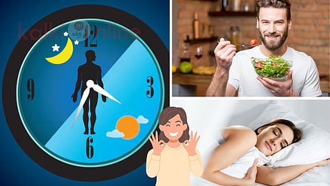 Biological clock for eating and sleeping