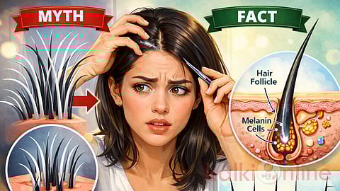 ​Grey hair facts - myth vs fact