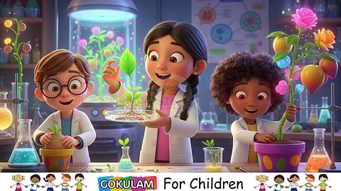 Secret Lab: Growing Plants