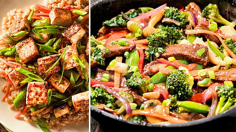 Vegetable stir fry