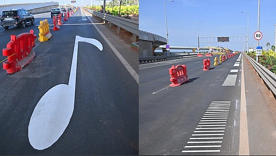 இந்தியாவின் முதல் மெல்லிசை சாலை..! இனி இந்த சாலையில் கார் ஓட்டினால் 'ஜெய் ஹோ' பாட்டு கேட்கும்..!