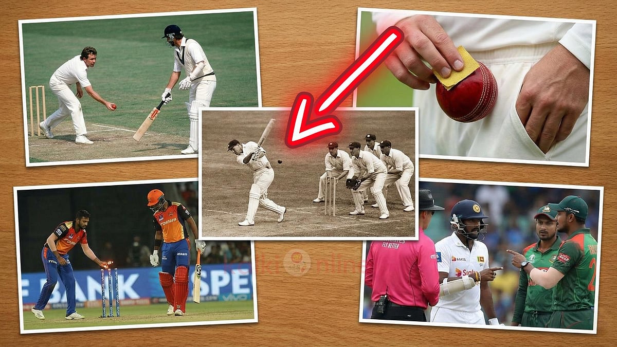 உருண்டு வந்த பந்து முதல் சாண்ட் பேப்பர் வரை... கிரிக்கெட்டின் கருப்பு பக்கங்கள்..!