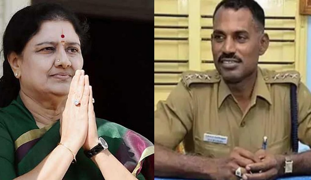 பரபரக்கும் அரசியல் களம் : வீரப்பனை என்கவுன்டர் செய்த ஏடிஎஸ்பி - சசிகலா திடீர் சந்திப்பு..!