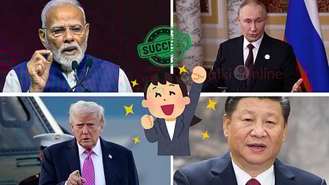 Modi and putin successful people