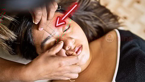 eyebrow threading