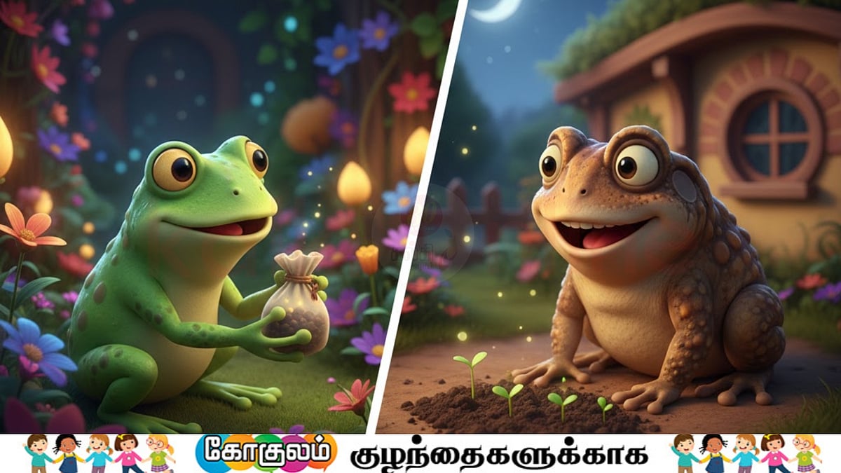 சிறுவர் சிறுகதை: தேரையின் தோட்டம்! 