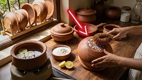 clay utensils cleaning tips