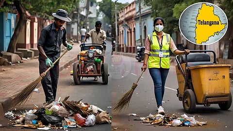 Telangana sweepers salaries