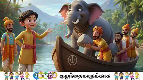 The Clever Boy and the King's Elephant