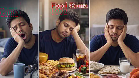 food coma