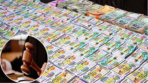 Lottery ticket dispute