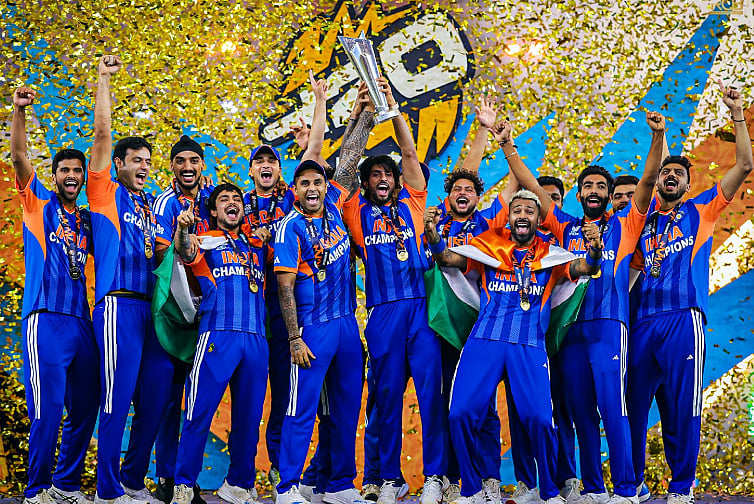 சாதனை மேல் சாதனை! 3-வது முறையாக டி20 உலகக் கோப்பையை வென்று சரித்திர சாதனை படைத்த இந்திய அணி...!
