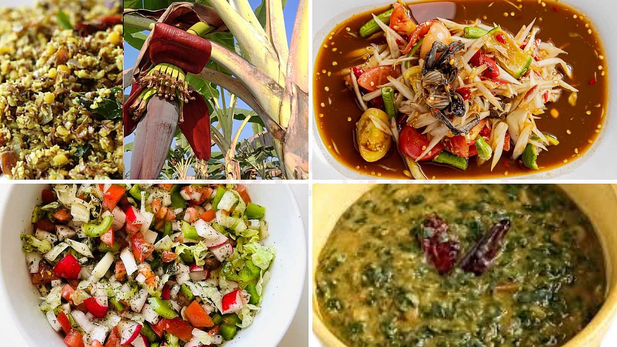 வாழைப்பூ முதல் பசலைக்கீரை வரை... உடலுக்கு வலுவூட்டும் சுவையான கூட்டு செய்முறைகள்!