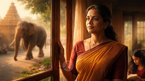 strong woman story | woman standing near window