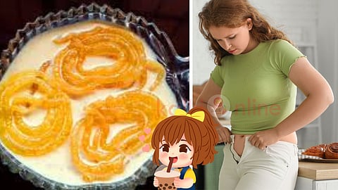 Doodh jalebi and weight gain
