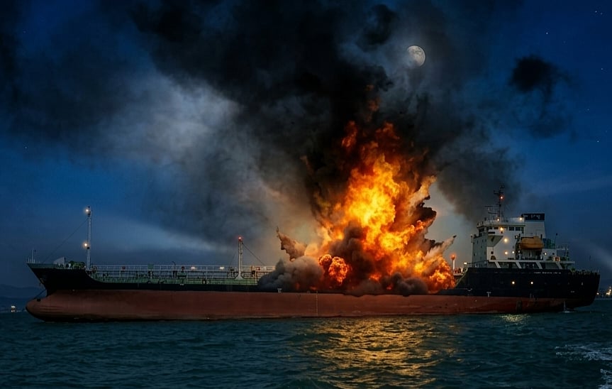 #BIG NEWS : எண்ணெய் கப்பல் மீது அதிரடி தாக்குதல் நடத்திய ஈரான் : இந்திய மாலுமி ஒருவர் பலி..!!