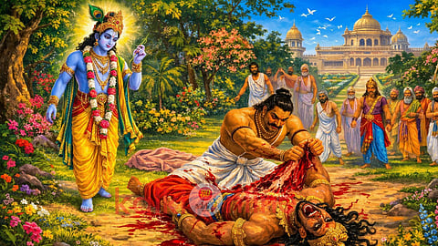 Jarasandha death Mahabharata