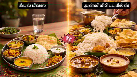 full meals vs unlimited meals 