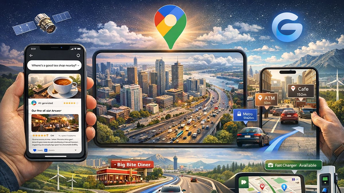 டீக்கடை முதல் பெட்ரோல் பங்க் வரை: கூகுள் மேப்ஸின் 'Ask Maps' அம்சம் பற்றித் தெரியுமா?