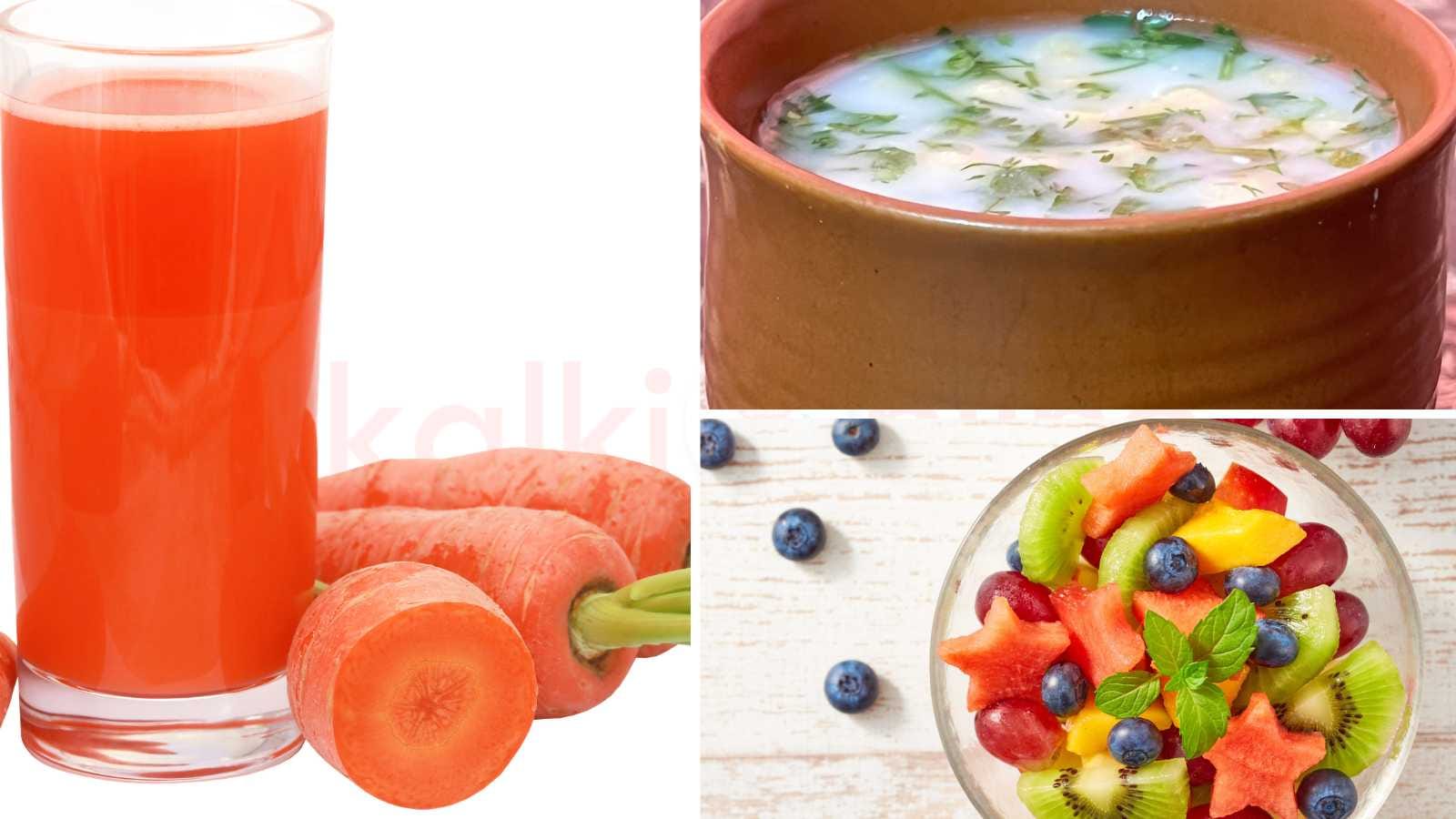 உடல் சூட்டை தணிக்கும் 'மேஜிக்' பானங்கள்! வீட்டிலேயே சுலபமாக செய்வது எப்படி?