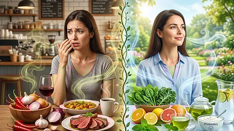 Foods That Cause Body Odor and Body Refreshment