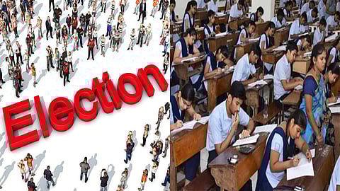election and school exam