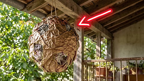 Fake Wasp Nest