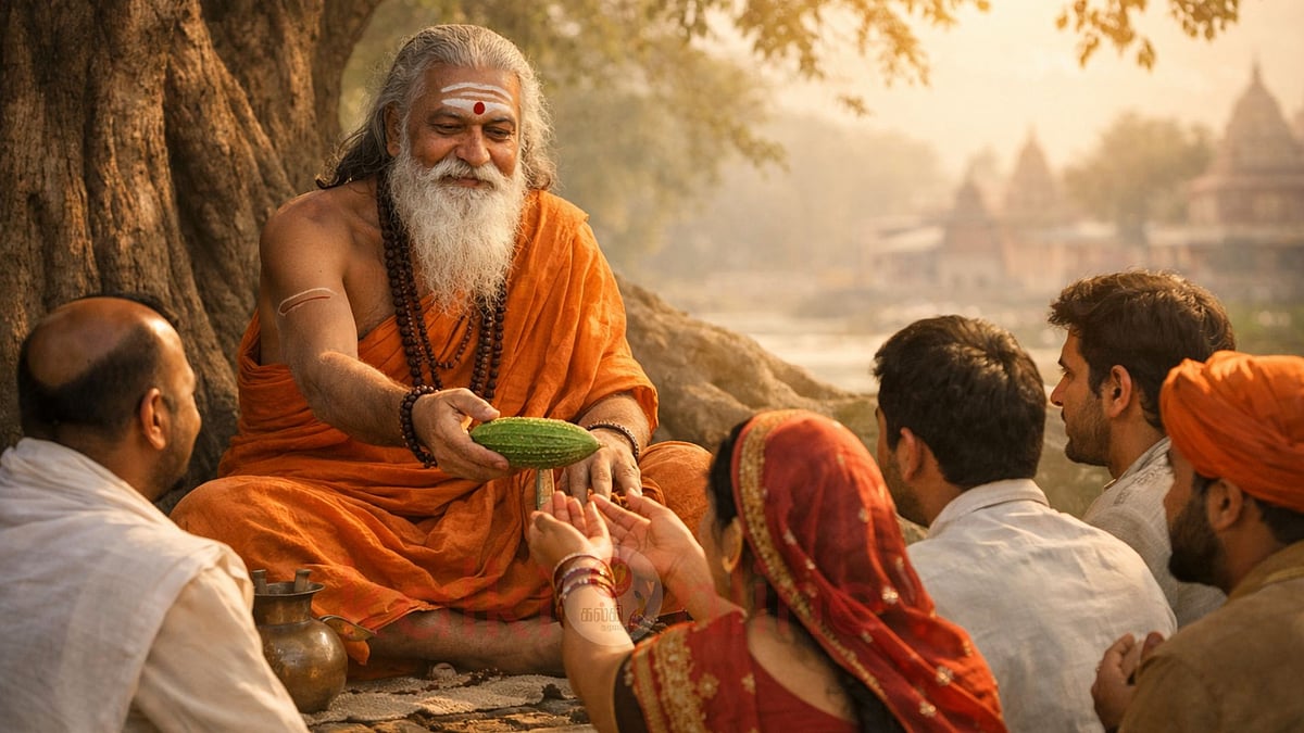 ஆன்மீகக் கதை: பாகற்காய் இனிக்குமா?