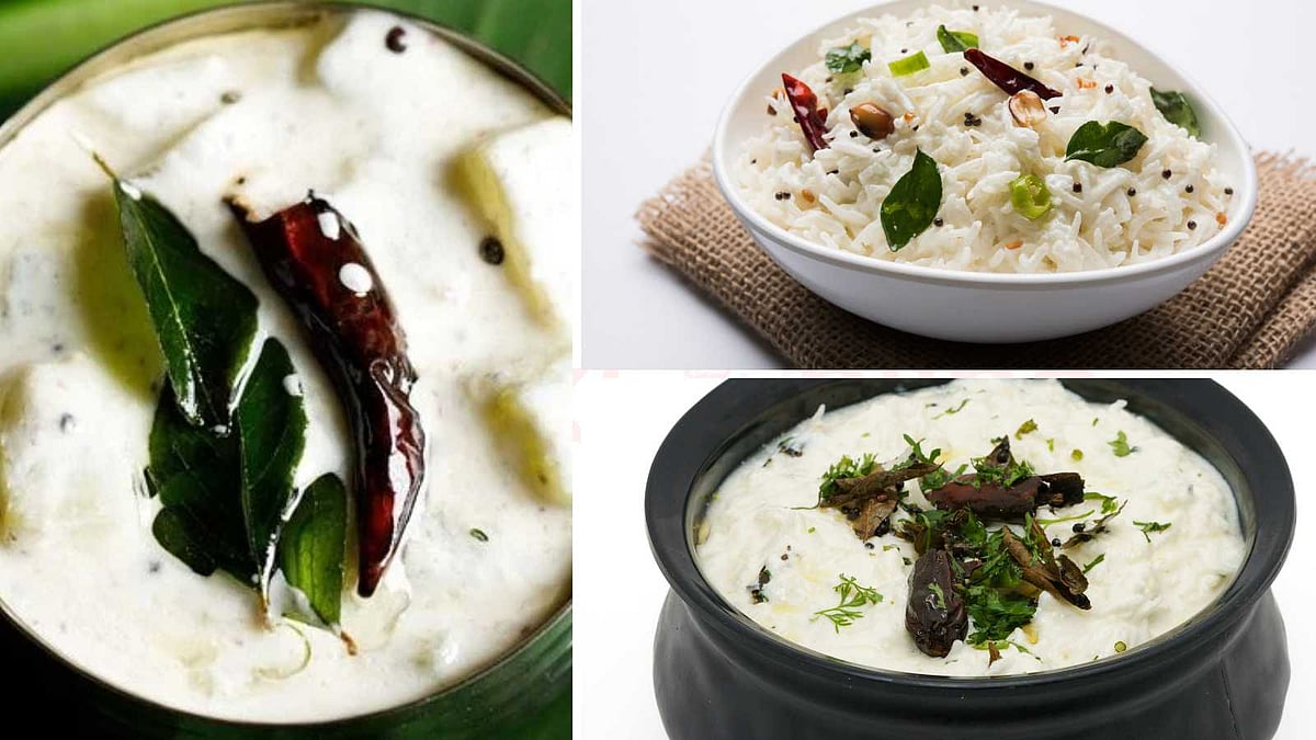 விருந்து சாப்பாட்டிற்கு மெருகூட்டும் சுவையான தயிர் பச்சடி வகைகள்!