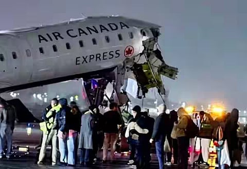 Air canada accident