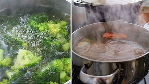 boiling-vegetables