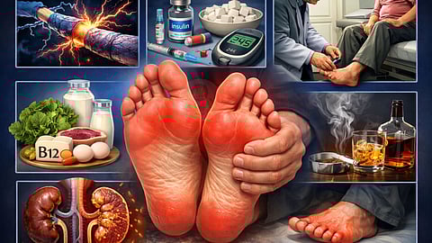 Causes of tingling feet sensations
