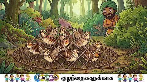 The Hunter and the Quails