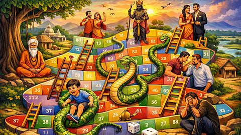 life lessons from  snakes and ladders