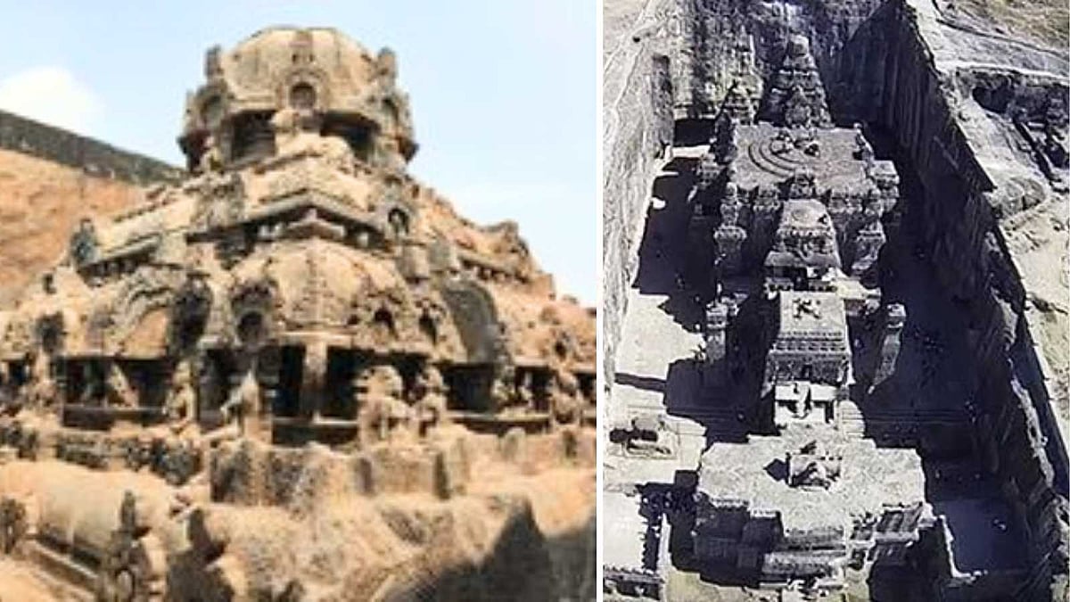 யாரும் நம்ப முடியாத தமிழர்களின் கட்டிடக்கலை! மலை உச்சியை குடைந்து கட்டப்பட்ட கோவில்!