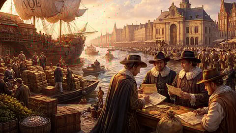 Evolution of stock market