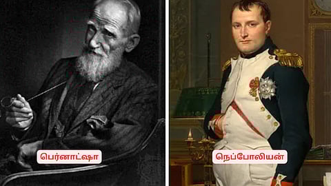 Bernard shaw and nepolean