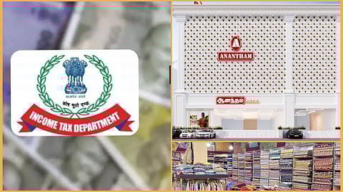 IT raid in Textile Shops