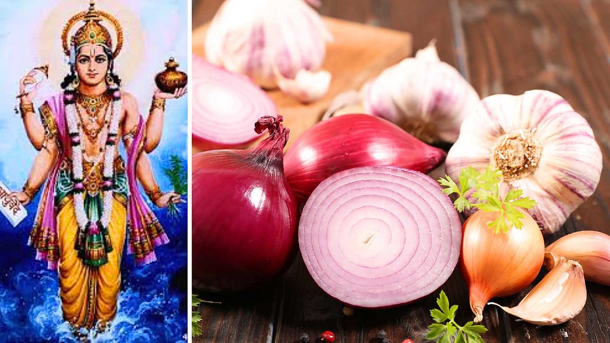 பாற்கடல் அமிர்தமும் வெங்காயத்தின் தோற்றமும்!