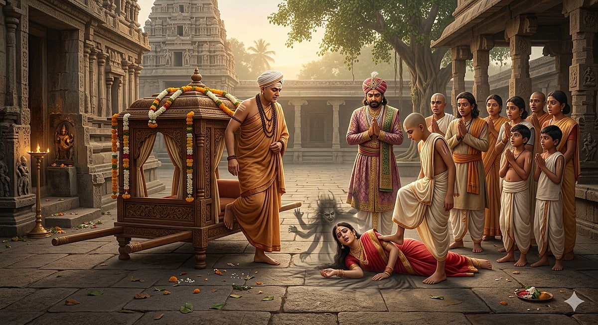 ஆன்மீகக் கதை: பிறவிப் பிணி நீங்க ஒரு துளி பிரசாதம் செய்த அதிசயம்! 