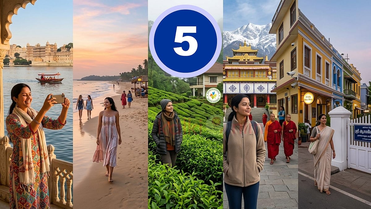 பெண்கள் தனியாக ட்ரிப் போக பிளானா.. பாதுகாப்பு கவலையின்றி தைரியமாக சுற்றக்கூடிய 5 சூப்பர் இடங்கள் இதோ!