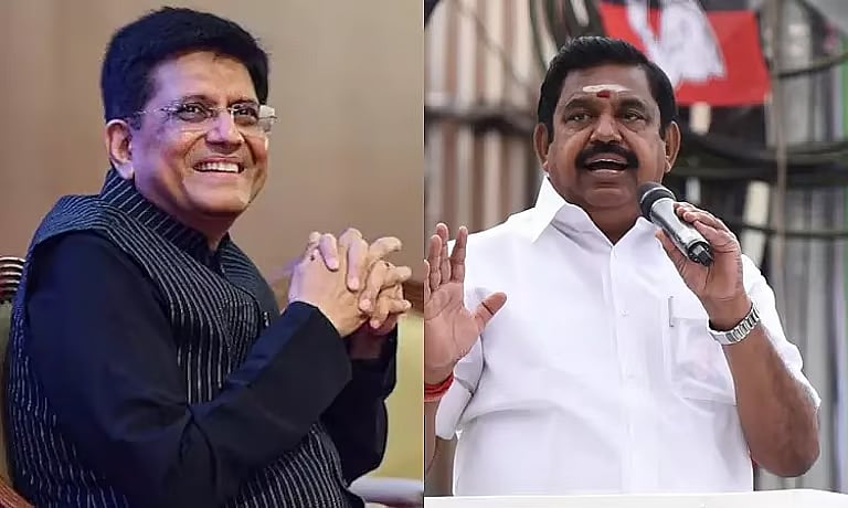 #JUST IN : இபிஎஸ் உடன் பியூஷ் கோயல் ஆலோசனை..!
