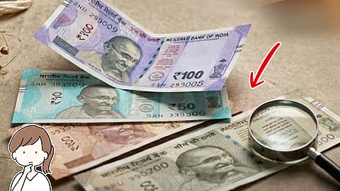 Banknotes indian currency